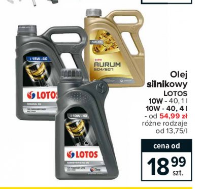 Olej 15w40 Lotos mineralny promocja