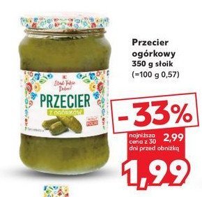 Przecier ogórkowy K-classic stąd takie dobre! promocja