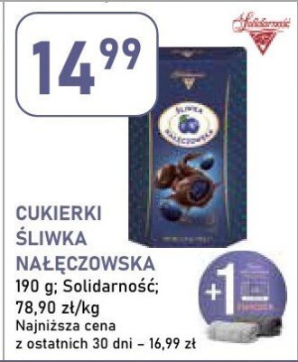 Cukierki śliwka nałęczowska promocja w Stokrotka