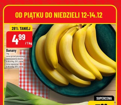 Banany suszone Alesto promocja w POLOmarket