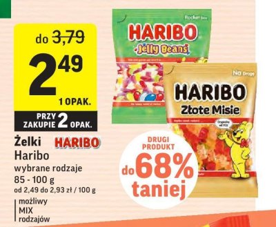 Żelki Haribo jelly beans promocja