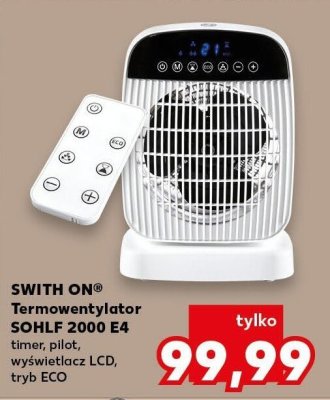 Termowentylator SOHLF 2000 E4 promocja w Kaufland