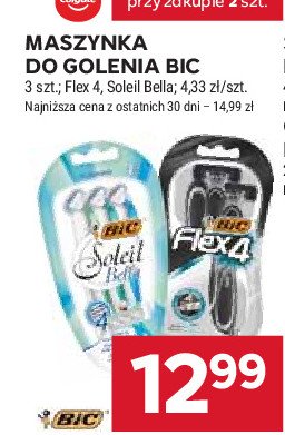 Maszynka do golenia Bic soleil bella promocja