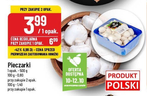 Pieczarki Zaczarowany ogród promocja