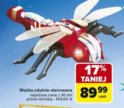 Ważka zdalnie sterowana promocja w Carrefour