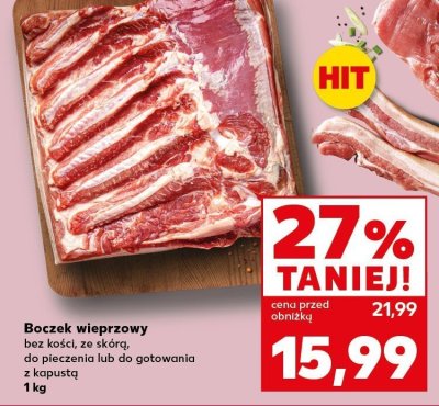 Boczek promocja w Kaufland
