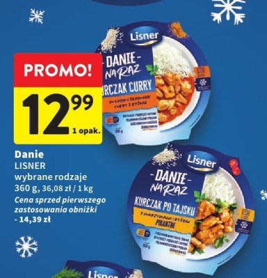 Danie LISNER wybrane rodzaje promocja w Intermarche