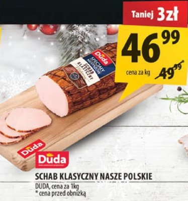 Schab klasyczny nasze polskie Duda promocja w Arhelan