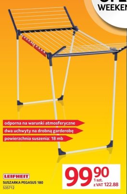 Suszarka Pegasus 180 Leifheit promocja w Selgros
