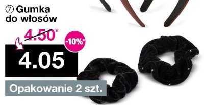 Gumka do włosów, opakowanie 2 szt. promocja w Woolworth
