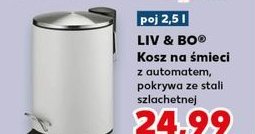 Kosz na śmieci 2.5 l Liv & bo promocja w Kaufland