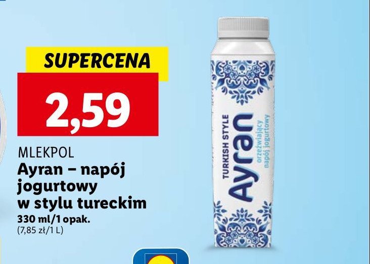 Ayran Mlekpol promocja