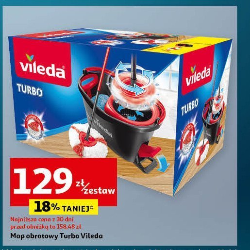 Mop obrotowy turbo Vileda promocja