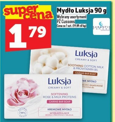 Mydło Luksja 90 g promocja w TOPAZ