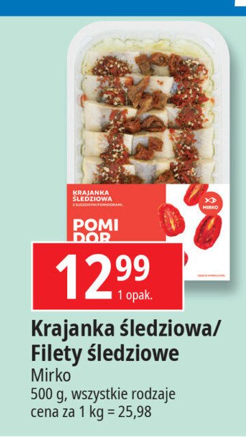 Krajanka śledziowa po giżycku Mirko promocja w Leclerc