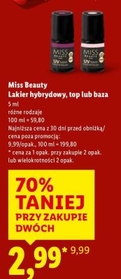 Lakier top promocja w Lidl