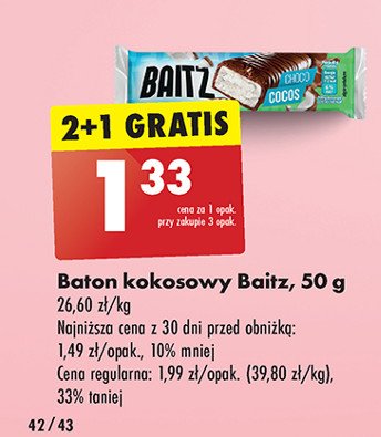 Baton kokosowy Baitz promocja