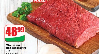 Wołowina bez kości promocja w Dino