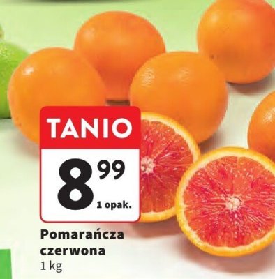 Pomarańcza czerwona Intermarche promocja w Intermarche