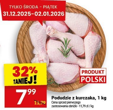 Podudzie z kurczaka, 1 kg promocja w Twój Market