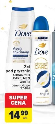 Żel pod prysznic Dove men+care promocja w Carrefour