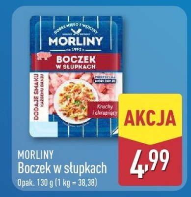 Boczek w słupkach  promocja w Aldi