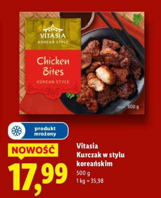 Kurczak Vitasia w stylu koreańskim 500 g promocja w Lidl