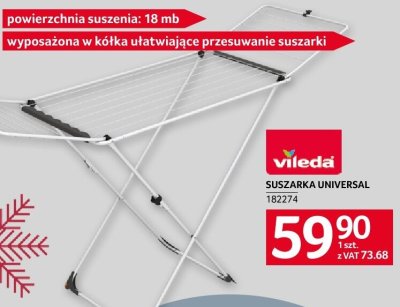 Suszarka Universal Vileda promocja w Selgros