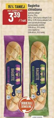 Bagietka chłodzona Aryzta promocja w POLOmarket