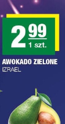 Awokado zielone Izrael promocja w SPAR