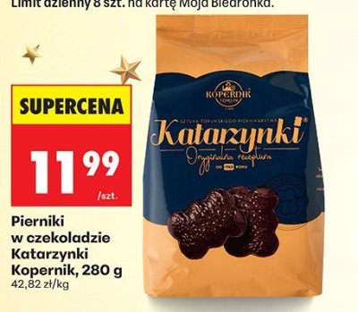 Pierniki w czekoladzie Katarzynki 280 g promocja w Biedronka