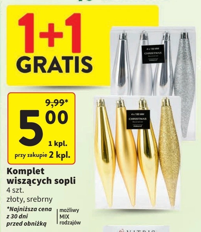 Bombki sople promocja w Intermarche