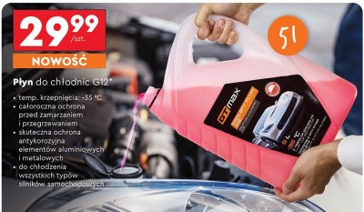 Płyn do chłodnic G12 GTmax promocja w Biedronka