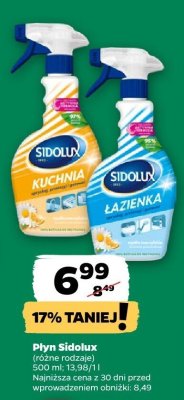 Płyn do sprzątania (różne rodzaje) promocja w Netto