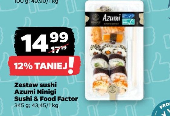 Sushi azumi ninigi promocja