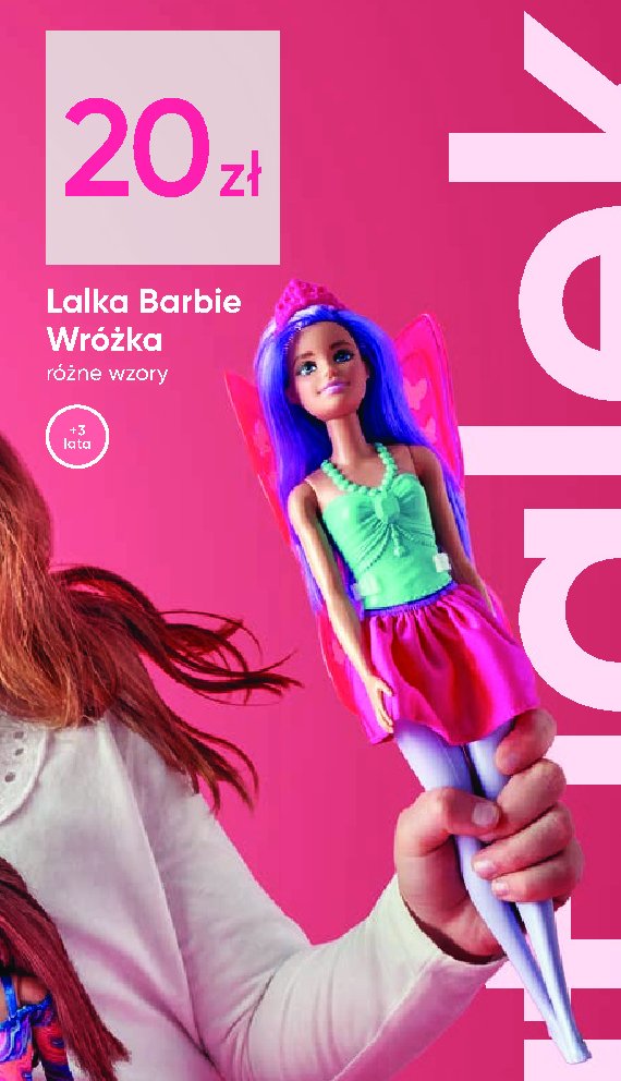 Lalka wróżka Barbie promocja w Pepco