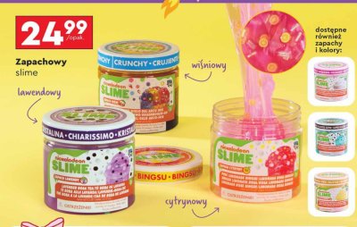 Zapachowy slime Nickelodeon promocja w Biedronka