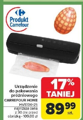 Pakowarka próżniowa hvs100-25 Carrefour promocja