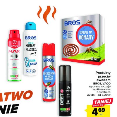 Spray na komary i kleszcze Bros promocja