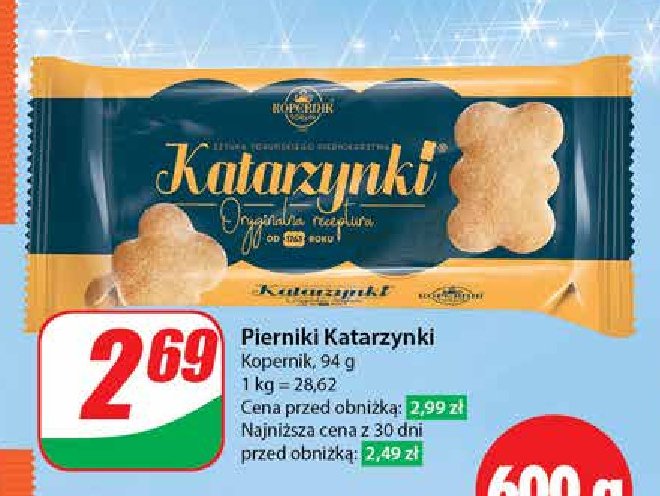 Pierniki oryginalne Kopernik katarzynki promocja