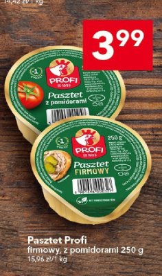 Pasztet Profi z pomidorami 250 g promocja w LEWIATAN
