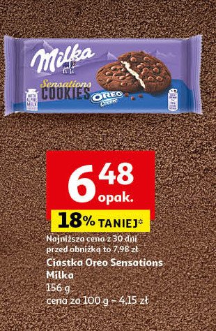 Ciastka oreo creme Milka cookies sensations promocja