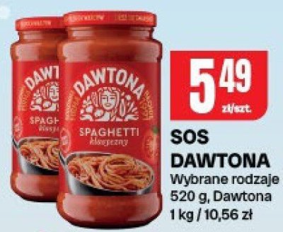 Sos Dawtona wybrane rodzaje promocja w Chorten