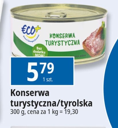 Konserwa turystyczna Eco+ promocja