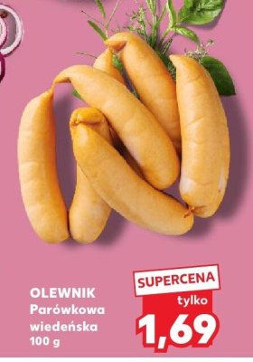 Parówkowa wiedeńska 100 g promocja w Kaufland