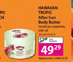 Masło po opalaniu exotic coconut Hawaiian tropic aloha therapy promocja