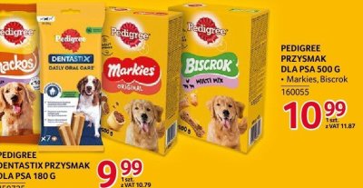 Przysmak dla psa Pedigree 500 g Markies, Biscrok promocja w Selgros