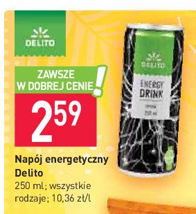 Nap贸j classic Delito promocja