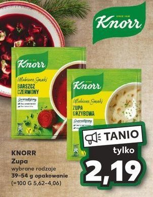 Barszcz czerwony Knorr ulubione smaki promocja