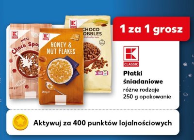 Płatki śniadaniowe mini Choco Spots promocja w Kaufland